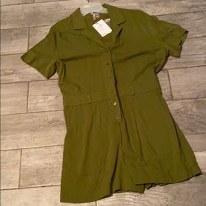 Asos green romper